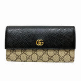 Gucci GG Marmont Leather PVC Continental Wallet