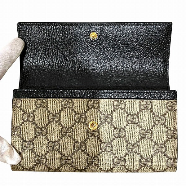 Gucci GG Marmont Leather PVC Continental Wallet