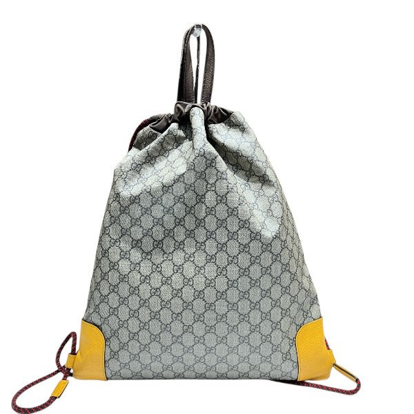Gucci GG Supreme Cat Head PVC Drawstring Backpack