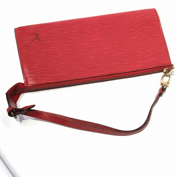 Louis Vuitton Epi Pochette Accessoire Castilian Handbag