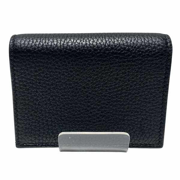 Gucci Bee Motif Leather Compact Wallet