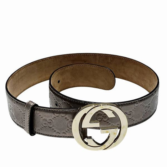 Gucci GG Interlocking GG Canvas Belt