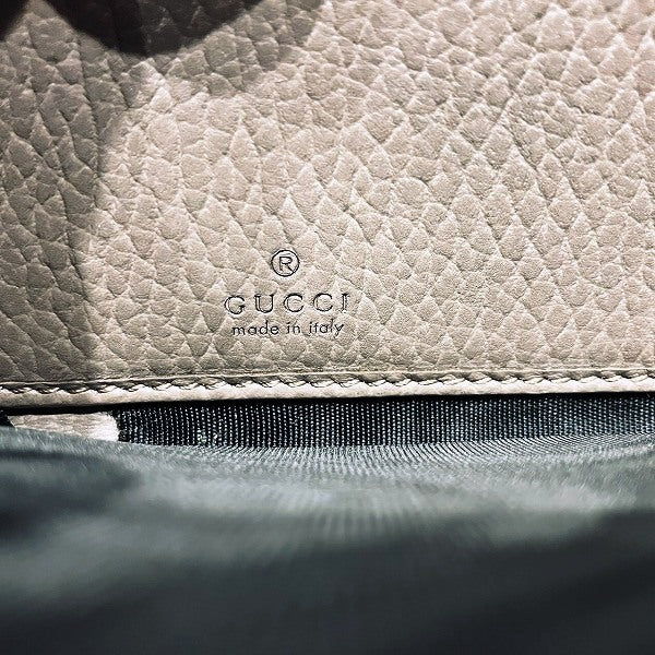 Gucci GG Marmont Canvas Leather Long Wallet