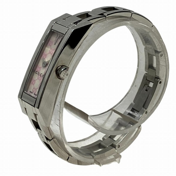 Gucci GG Pattern Stainless Steel Watch