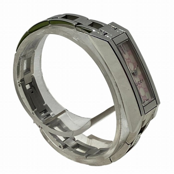 Gucci GG Pattern Stainless Steel Watch