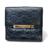 Gucci Gucci Signature Leather Trifold Wallet