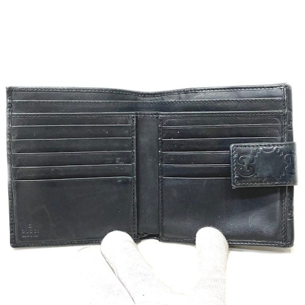 Gucci Gucci Signature Leather Trifold Wallet