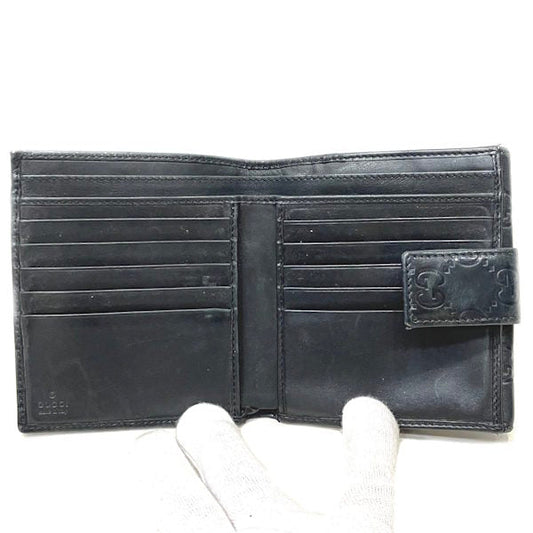 Gucci Gucci Signature Leather Trifold Wallet