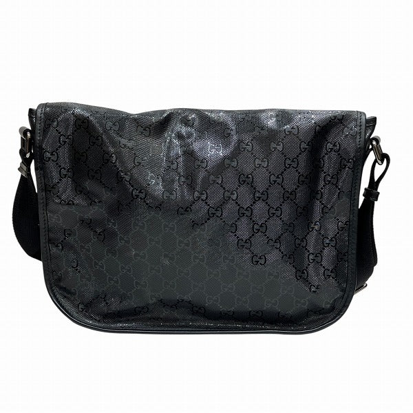 Gucci GG Imprime Coated Canvas Messenger Bag
