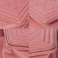 CHANEL Amazing Boy Old medium shoulder bag in Pink caviar quilted leather, SHW