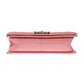 CHANEL Amazing Boy Old medium shoulder bag in Pink caviar quilted leather, SHW