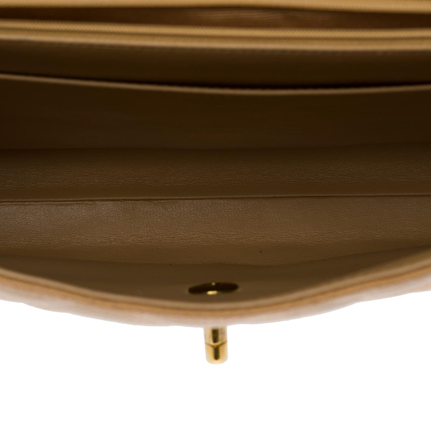 CHANEL Amazing   Briefcase in beige caviar leather, GHW