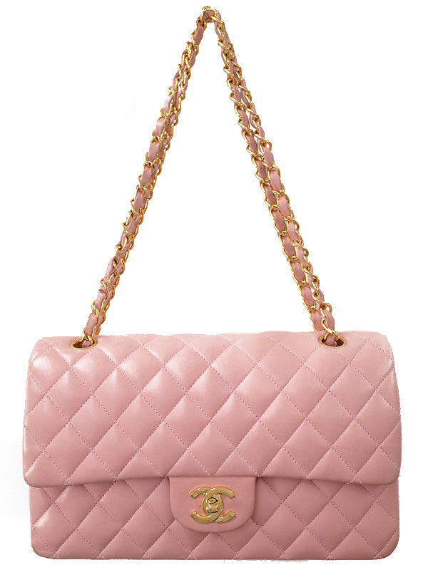 Chanel Matelasse Chain Shoulder Bag Pink