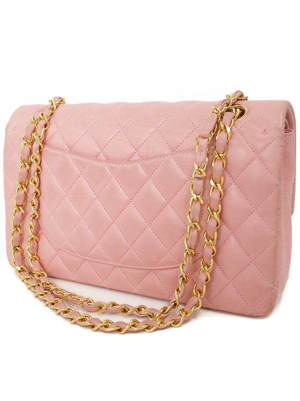 Chanel Matelasse Chain Shoulder Bag Pink