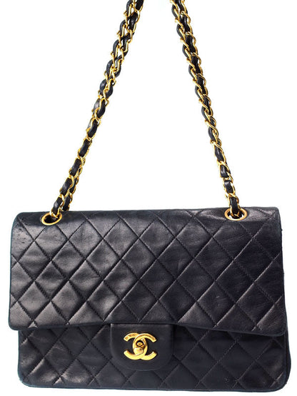 Chanel Matelasse Chain Shoulder Bag Black