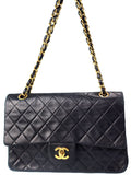 Chanel Matelasse Chain Shoulder Bag Black