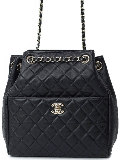 Chanel Matelasse Drawstring Type Chain Shoulder Bag