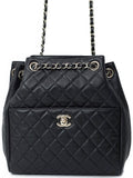 Chanel Matelasse Drawstring Type Chain Shoulder Bag