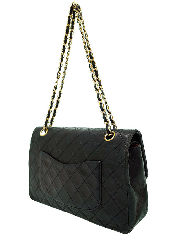 Chanel Matelasse Chain Shoulder Bag Black