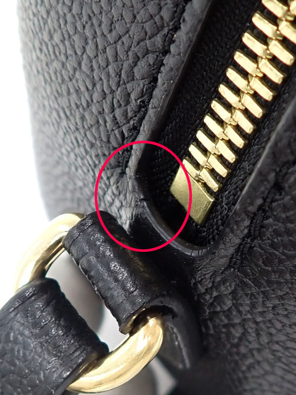 Louis Vuitton Monogram Implant Saintonge 2WAY Bag