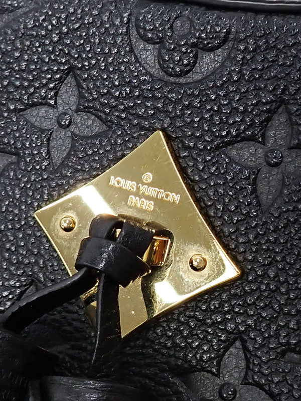 Louis Vuitton Monogram Implant Saintonge 2WAY Bag