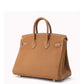 HERMES Birkin Gold Togo Leather Size 25