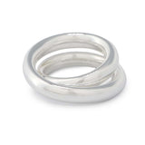 HERMES Caba Cityslide clutchertige Ring Size 49/#9 SV925