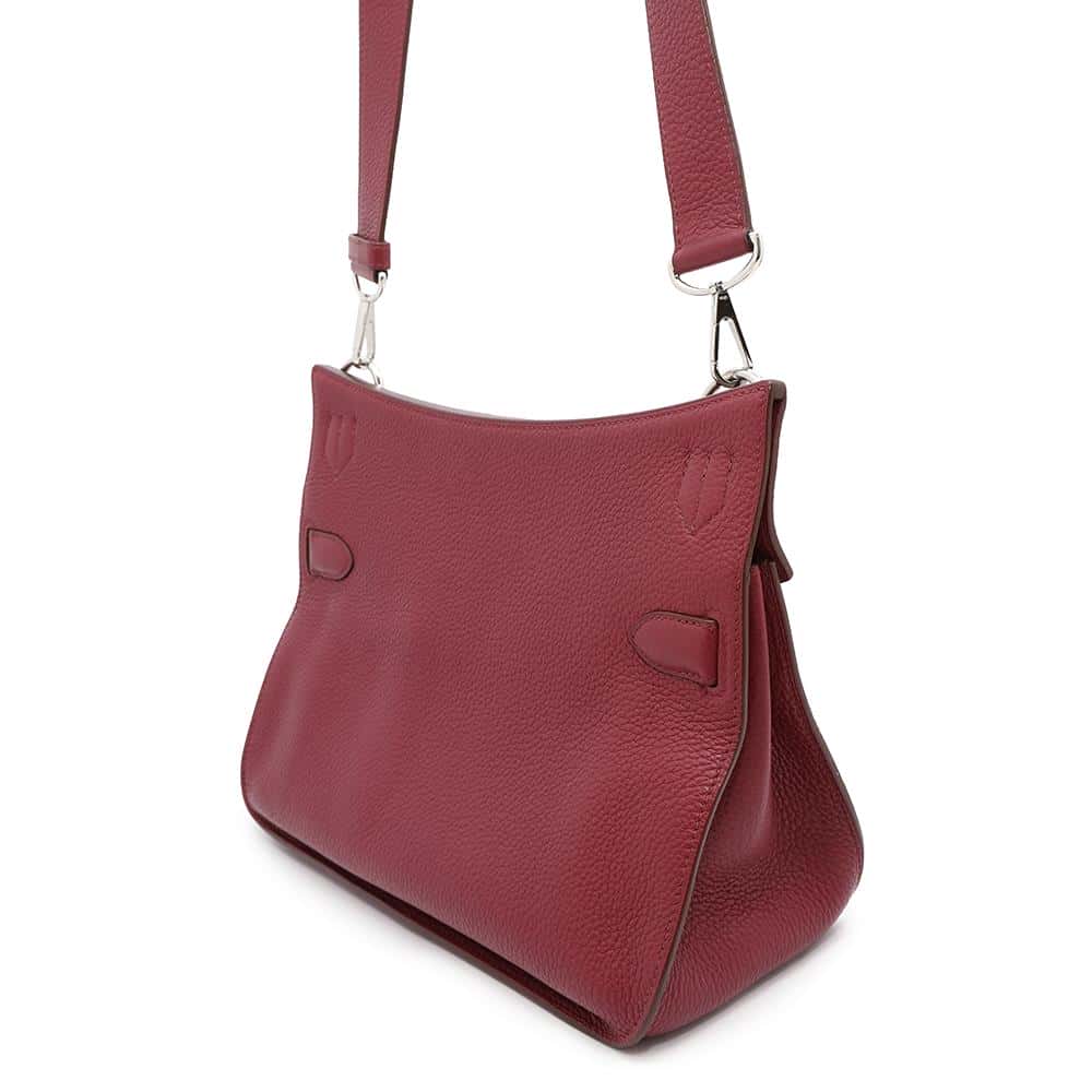 HERMES Jypsiere Ruby Taurillon Clemence Size 31