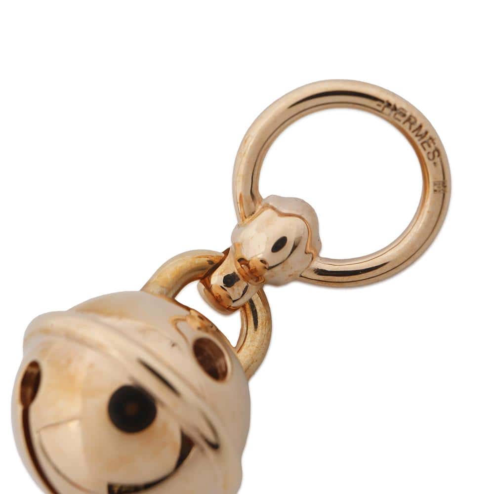 HERMES ScarfRing Twilly 《Bell》 Pink GoldH603339S 00 Metal