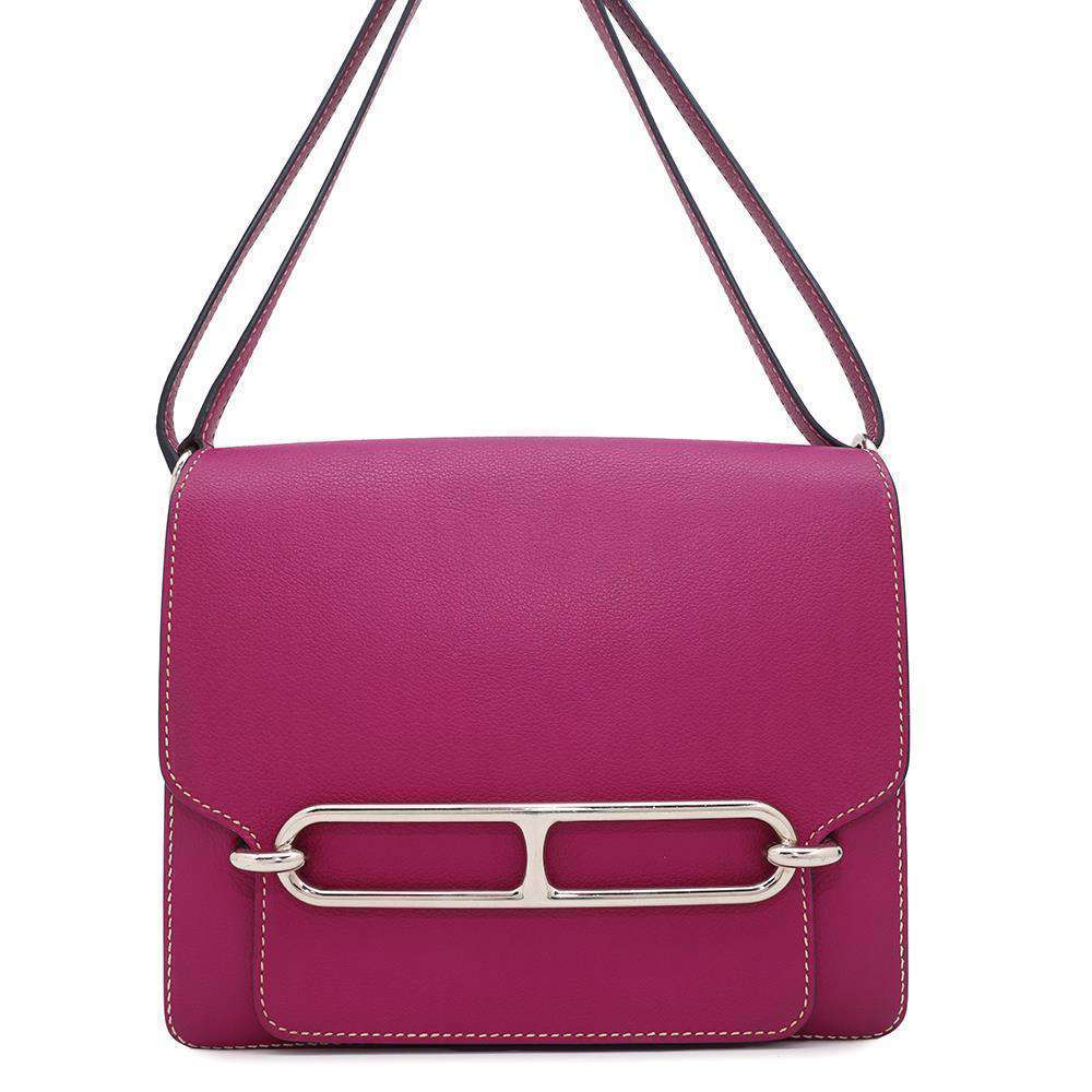 HERMES Roulis Rose Purple Evercolor Size 23