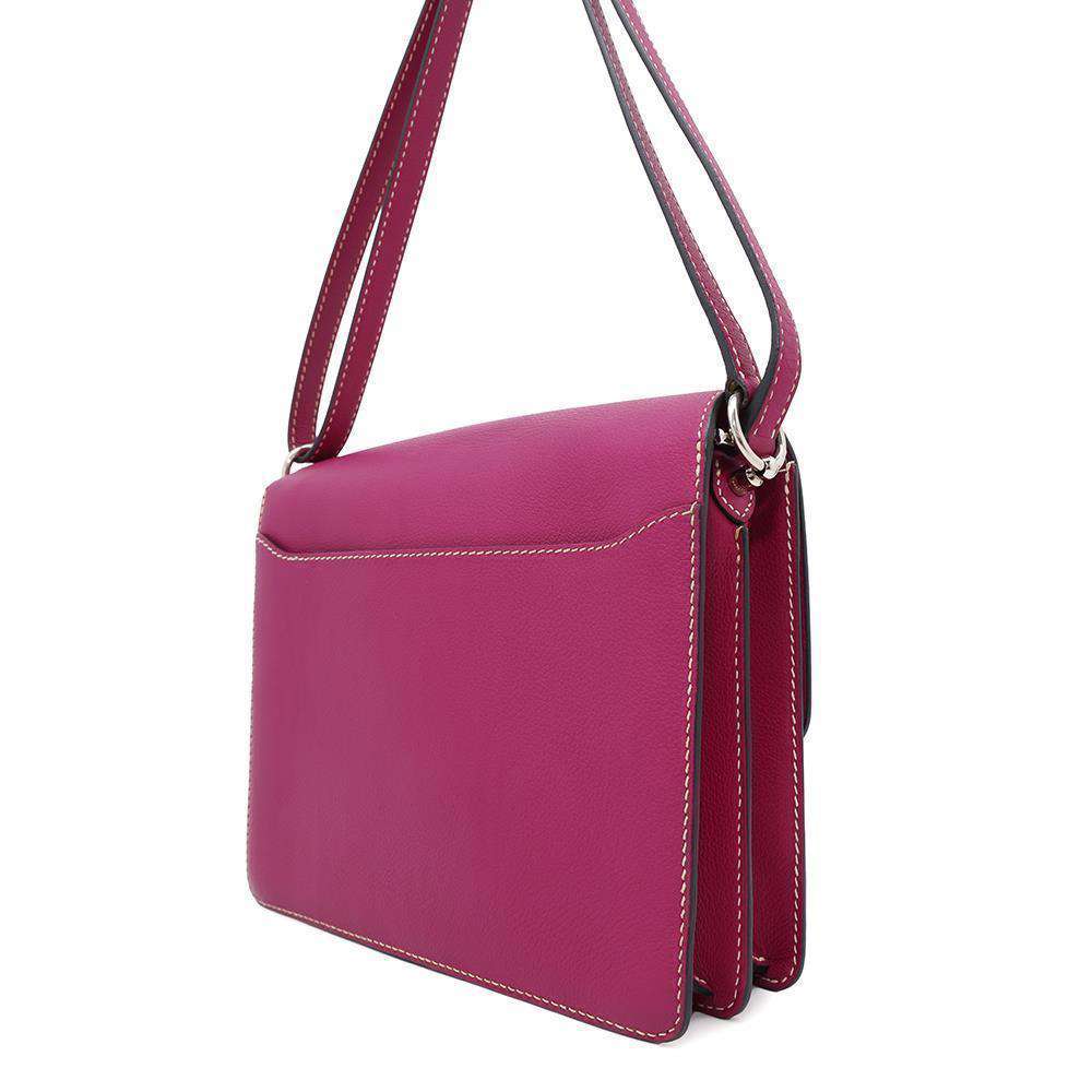 HERMES Roulis Rose Purple Evercolor Size 23