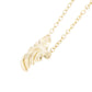 CHANEL Plume de CHANEL NecklaceJ10167 18K Yellow Gold