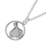 HERMES Saddle motif necklace SV925