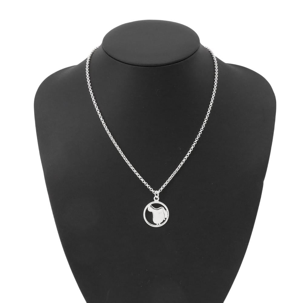 HERMES Saddle motif necklace SV925
