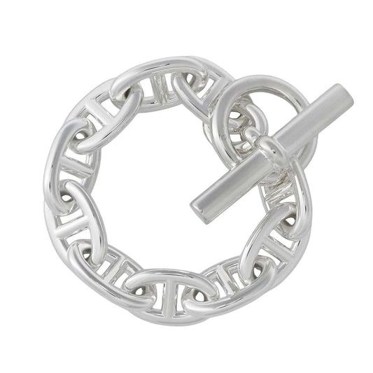 HERMES Chaine d'Ancre Bracelet 10 frames Size TGM SV925