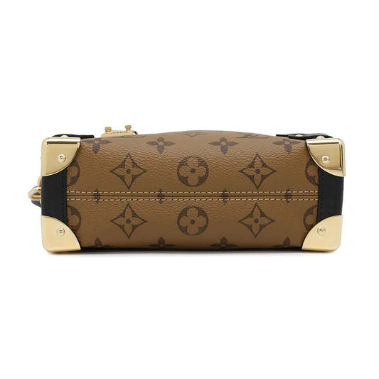 LOUIS VUITTON side trunk NoirM47139 Monogram Reverse Canvas Size PM
