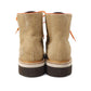 HERMES Short boots "Hike" Brown/Orange Suede leather Size 43