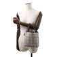 HERMES Picotin Lock Black/Ecru/Fauve/Blue Zanzibar Swift Leather Toile H Size PM