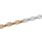 HERMES Chaine d'Ancre Double Tour Bracelet 37 links Size PM SV925 K18PG