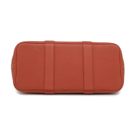 HERMES Garden Party Sanguine Negonda Leather Size TPM
