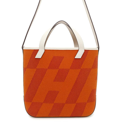HERMES H an Bier Feu Swift Leather Toile H Size PM