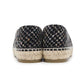 CHANEL Espadrilles Tweed BlackG29762 Cotton Enamel Size 39 C