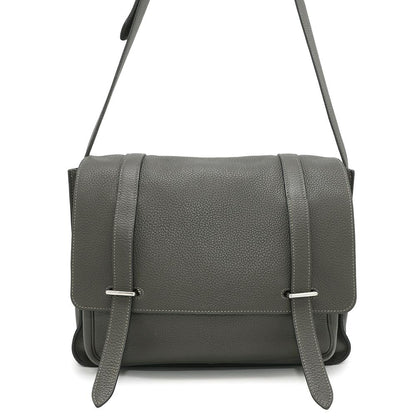 HERMES Steve Buzas Gray Taurillon Clemence Size 35
