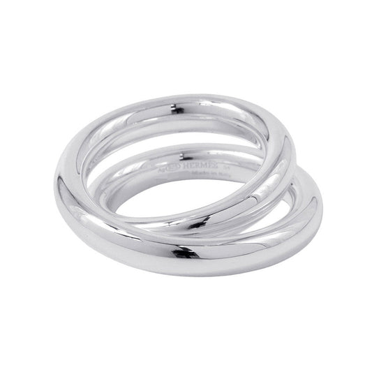 HERMES Caba Cityslide clutchertige Ring Size 54/#14 SV925