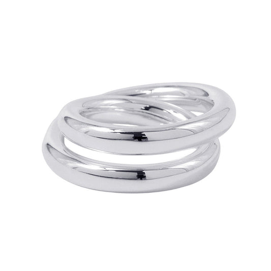 HERMES Caba Cityslide clutchertige Ring Size 54/#14 SV925