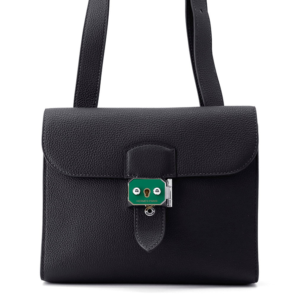 HERMES Sac Adepesh Caban Togo Leather Size 21