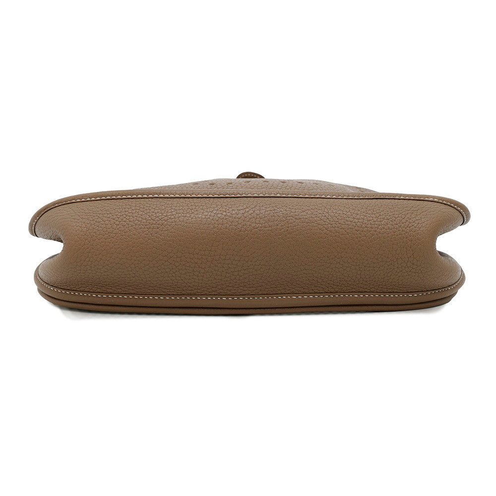 HERMES Evelyne3 Etoupe Taurillon Clemence Size PM