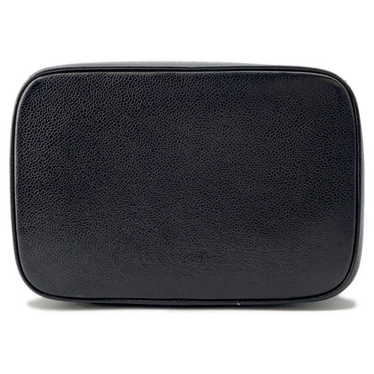 CHANEL CC Logo 2WAY Vanity Shoulder Bag BlackA06238 Caviar Leather