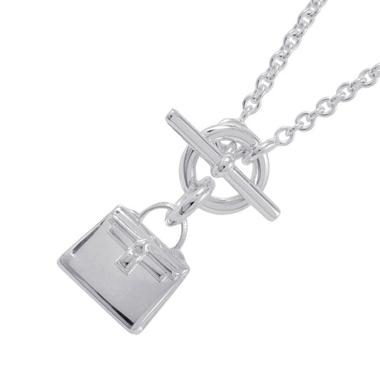 HERMES Amulette Kelly Necklace SV925