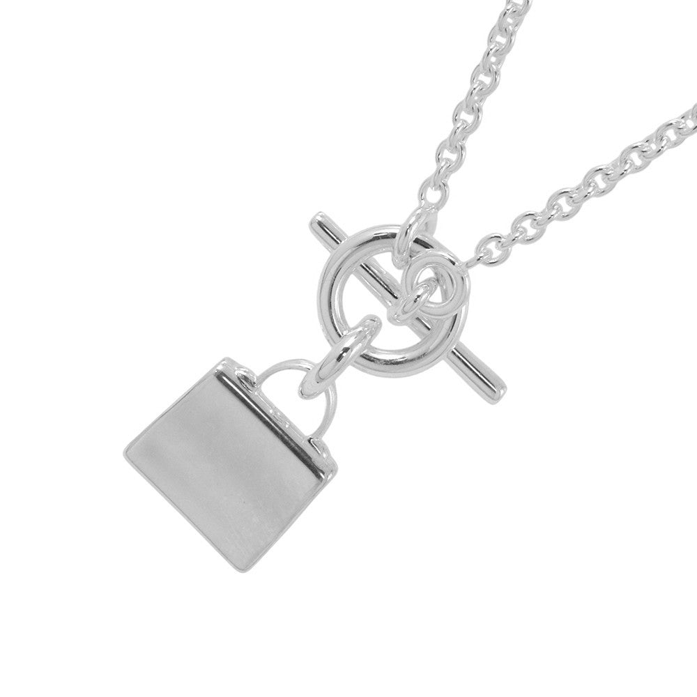 HERMES Amulette Kelly Necklace SV925